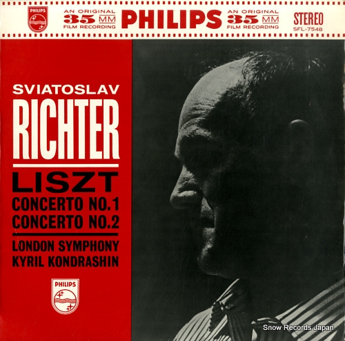 RICHTER, SVIATOSLAV liszt; concerto no.1 & no.2 SFL-7548