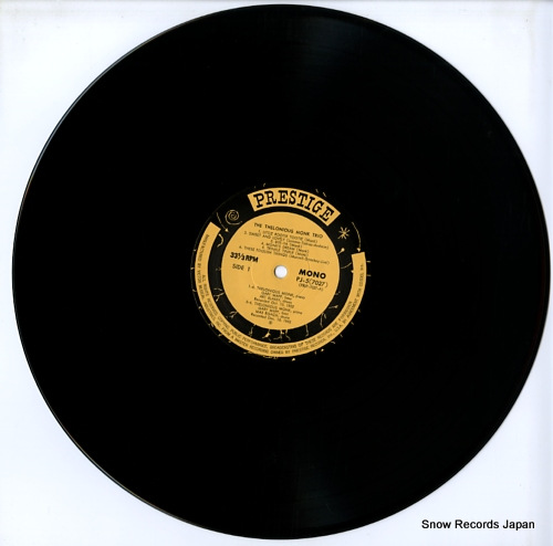 MONK, THELONIOUS the thelonious monk trio PJ-7027-05