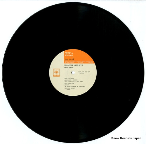 SIMON, PAUL greatest hits, etc. 25AP850