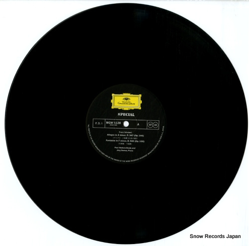 BADULA-SKODA, PAUL, AND JORG DEMUS schubert; marche militaire piano works for 4 hands MGW5128