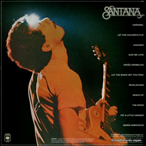 SANTANA festival CBS86020