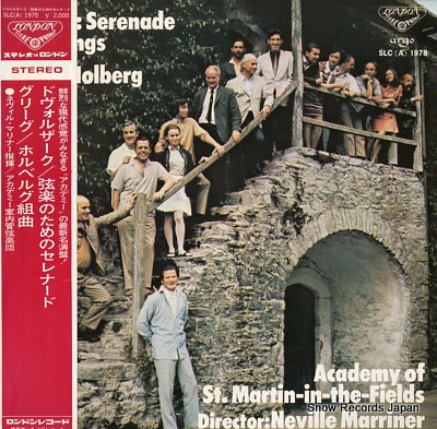 MARRINER, NEVILLE dvorak; serenade for strings in e major op.22 SLC(A)1978