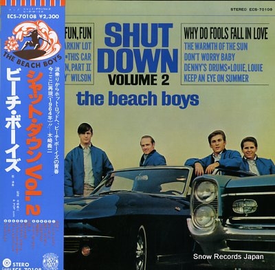 BEACH BOYS, THE shut down volume 2 ECS-70108