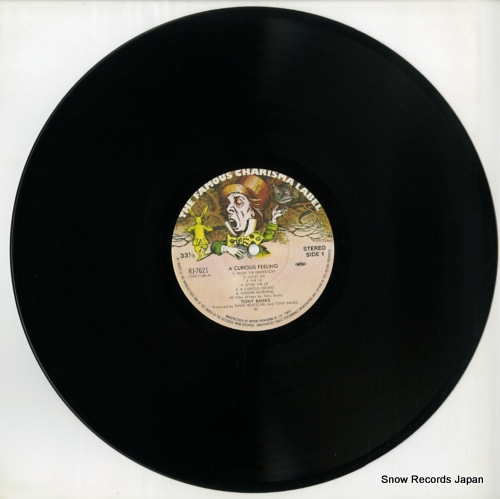 BANKS, TONY a curious feeling RJ-7621