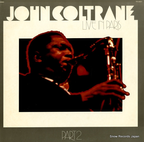 COLTRANE, JOHN live in paris part2 YX-2027