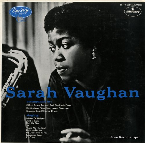 VAUGHAN, SARAH sarah vaughan BT-1324