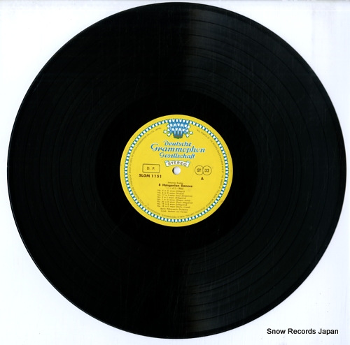 KARAJAN, HERBERT VON brahms; 8 hungarian dances SLGM-1151