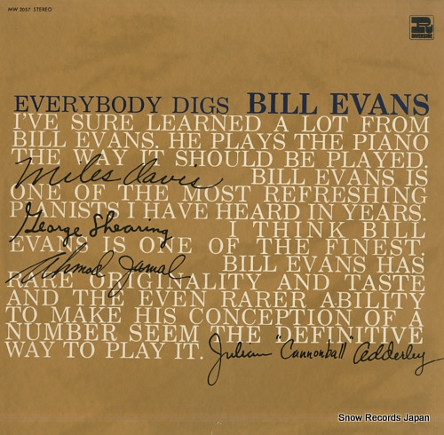 EVANS, BILL everybody digs MW2057