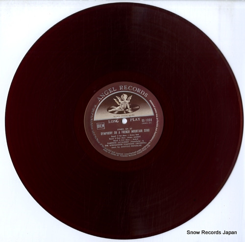 FISTOULARI, ANATOLE d'indy; symphony on a french mountain song OC1006