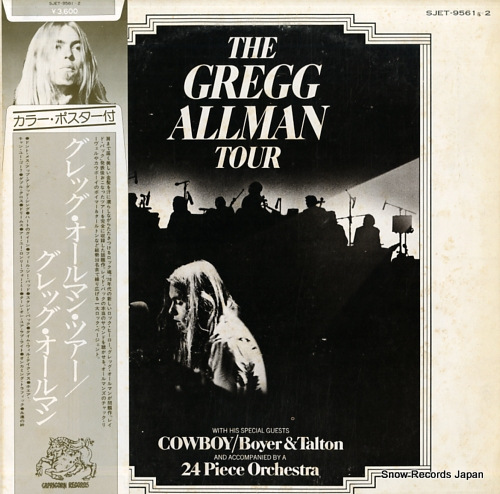 ALLMAN, GREGG the gregg allman tour SJET-9561-2