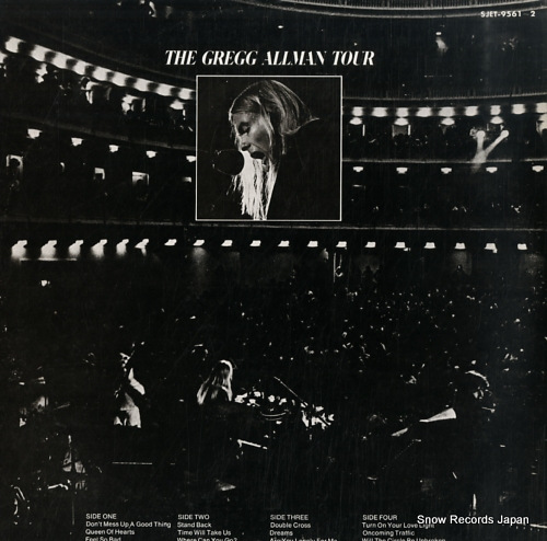 ALLMAN, GREGG the gregg allman tour SJET-9561-2