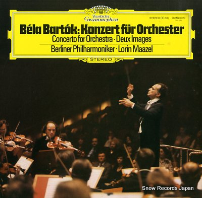 MAAZEL, LORIN bartok; konzert fur orchestra 28MG0029