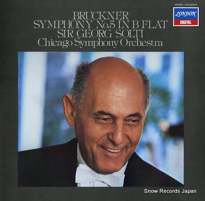 SOLTI, GEORG bruckner; symphony no.5 in b flat L50C-8028