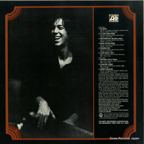 SCAGGS, BOZ boz scaggs P-4712A