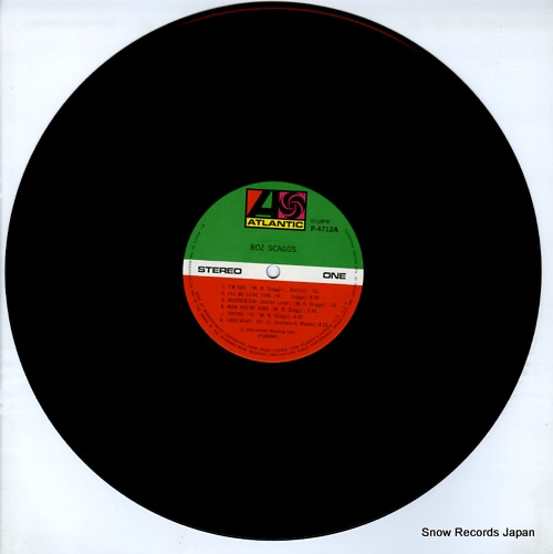 SCAGGS, BOZ boz scaggs P-4712A