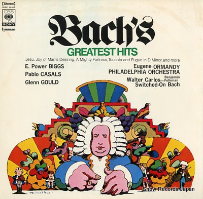 V/A bach's greatest hits SONC10301