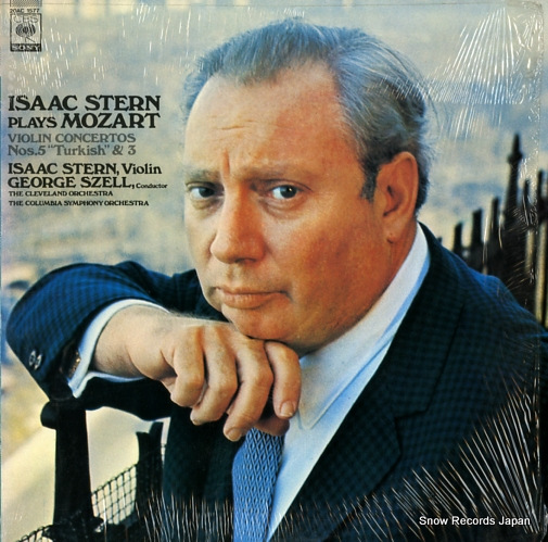 STERN, ISAAC mozart; violin concertos nos.5 