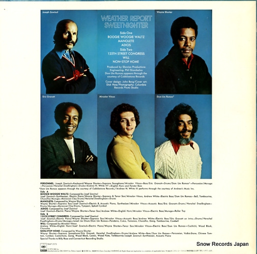 WEATHER REPORT sweetnighter 18AP2175