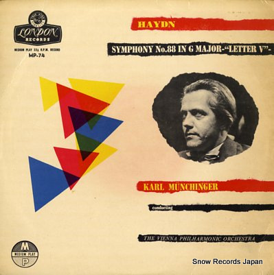 MUNCHINGER, KARL haydn; symphony no.88 in g major 