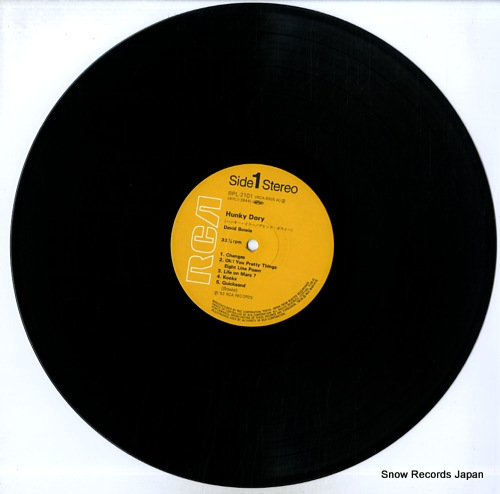 BOWIE, DAVID hunky dory RPL-2101