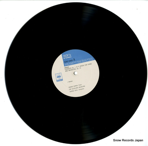 SERKIN, RUDOLF brahms; piano concerto no.1 in d minor SONC10408