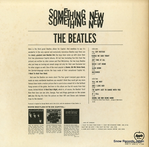 BEATLES, THE something new AP-80033