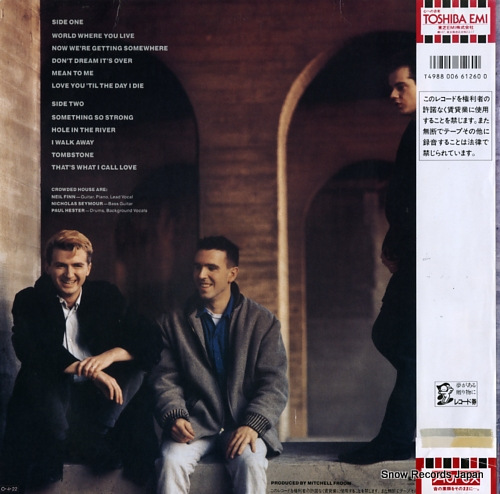 CROWDED HOUSE crowded house ECS-91219