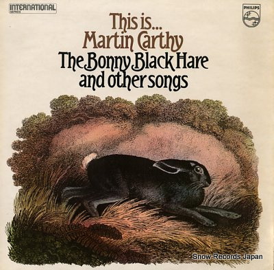 CARTHY, MARTIN the bonny black hare and other songs 6382022