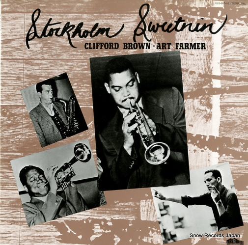 BROWN, CLIFFORD, AND ART FARMER stockholm sweetnin' ULS-6074-B