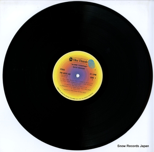 MASON, DAVE alone together YW-8029-AU