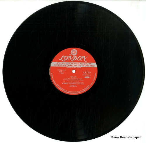 MARRINER, NEVILLE delius SLA1214