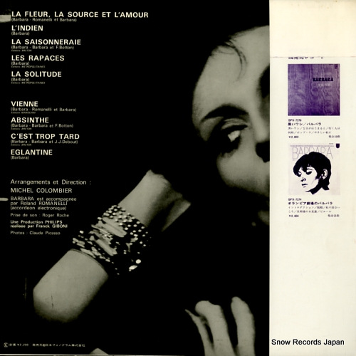 BARBARA la fleur d'amour SFX-5015