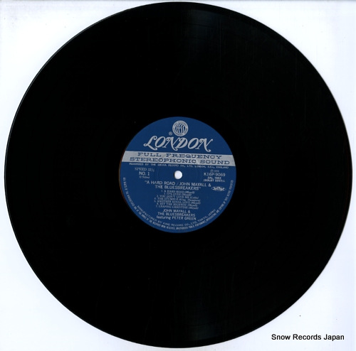 MAYALL, JOHN, AND THE BLUES BREAKERS a hard road K16P-9069