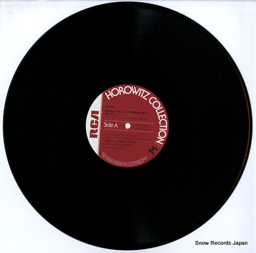 HOROWITZ, VLADIMIR scriabin; sonata no.3 in f-sharp minor, op.23 / preludes RVC-1514