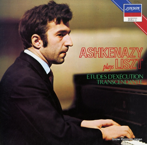 ASHKENAZY, VLADIMIR plays liszt etudes d'execution transcendante L25C-3014