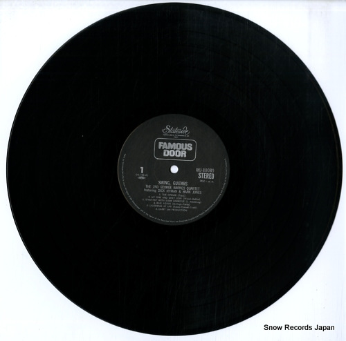 BARNES, GEORGE swing, guitars / the 2nd george barnes quartet IHJ-80089