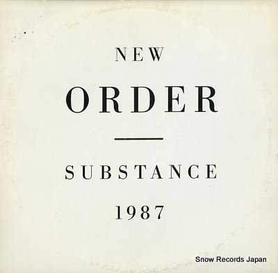 NEW ORDER substance 832616-2