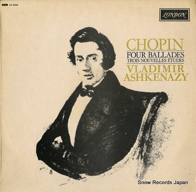 ASHKENAZY, VLADIMIR chopin; four ballades CS6422
