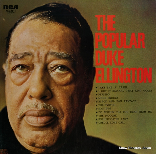 ELLINGTON, DUKE the popular duke ellington RCA-6211