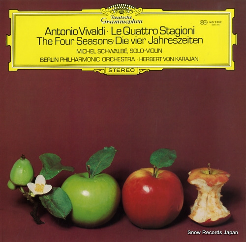 KARAJAN, HERBERT VON antonio vivaldi; le quattro stagioni MG2382