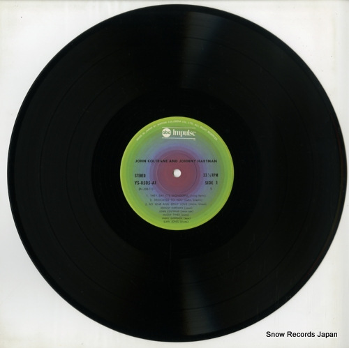 COLTRANE, JOHN, AND JOHNNY HARTMAN john coltrane and johnny hartman YS-8505-AI