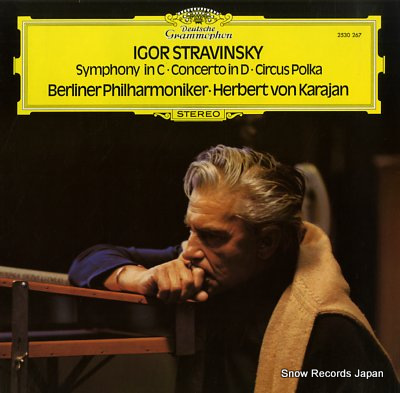 KARAJAN, HERBERT VON stravinsky; symphony in c 2530267