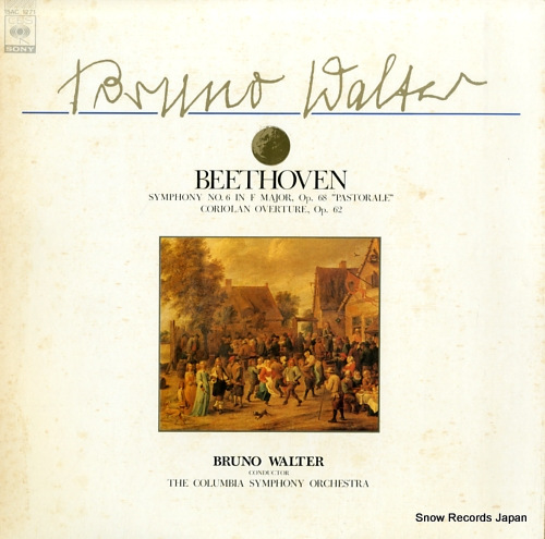 WALTER, BRUNO beethoven; symphony no.6 in f major op.68