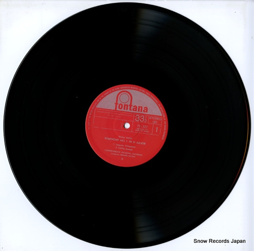 HAITINK, BERNARD mahler; symphony no.1 in d major FG-322