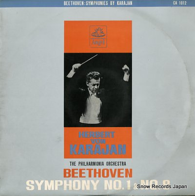 KARAJAN, HERBERT VON beethoven; symphony no.1 & no.8 CA1012