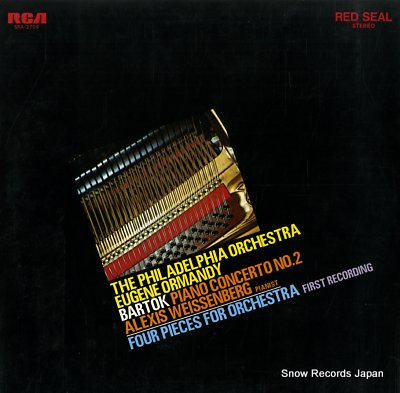 ORMANDY, EUGENE bartok; piano concerto no.2 SRA-2709