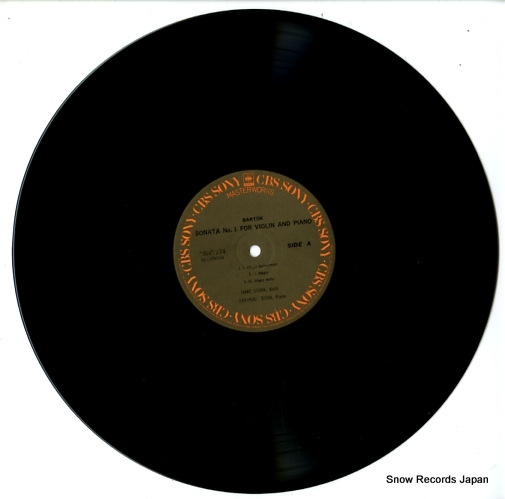 STERN, ISAAC bartok; violin sonatas 1 and 2 18AC774