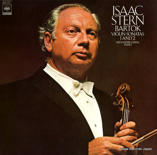 STERN, ISAAC bartok; violin sonatas 1 and 2 18AC774