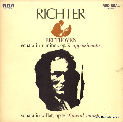 RICHTER, SVIATOSLAV beethoven; piano sonata no.23 & 12 SRA-2705