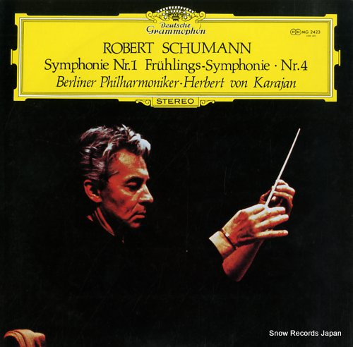 KARAJAN, HERBERT VON schumann; symphonie nr.1 fruhlings-symphonie nr.4 MG2423